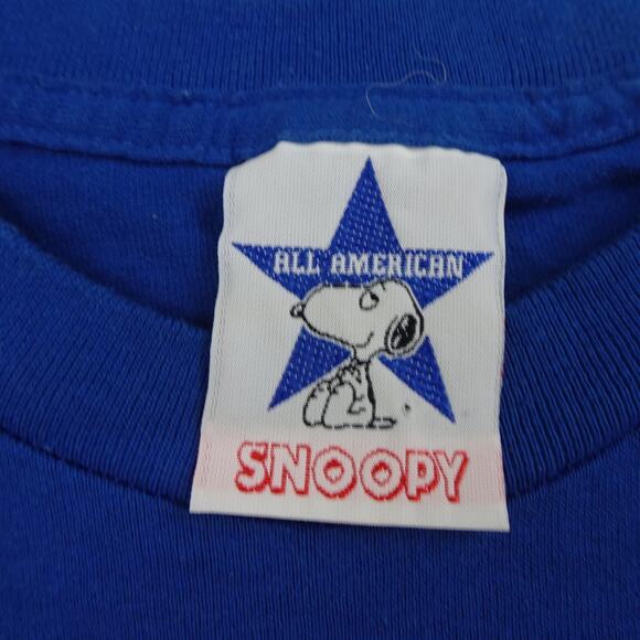 Vintage Snoopy Night Shirt Womens Large XL All‎ American Adult Loungewear - Picture 5 of 11